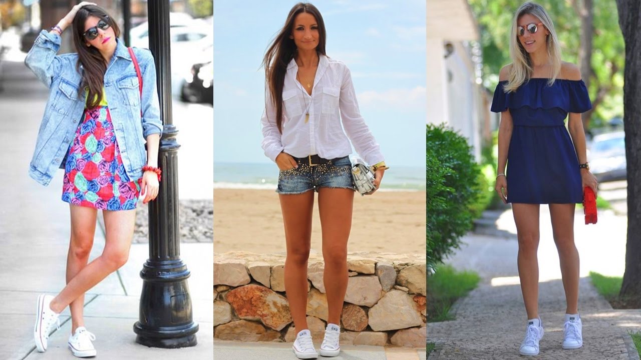 Cómo Las Estrellas Del Street Style Elevan Un Look De Vestido y Zapatillas  | Cut \u0026 Paste – Blog de Moda