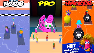 30s Sausage Survival Master - NOOB vs PRO vs HACKER