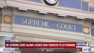 OK Supreme Court allows license data transfer to go forward
