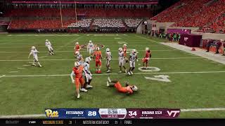 PITT @ VT 10YF PITT @ VT 10YF