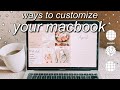 macbook organization + customization tips/tricks! *MUST DO!!* (part 4)