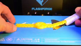 Flashforge creator pro / Polymaker Polyflex (True yellow)