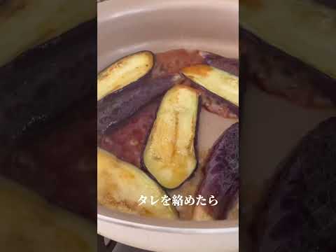 ナスとさんまのかば焼き丼 缶詰活用レシピ