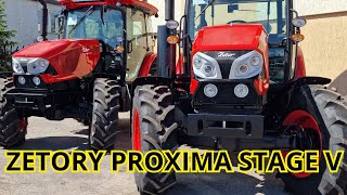 Zetor Proxima z nowym silnikiem Stage V marki DEUTZ AG - odbiór dostawy ciągników.