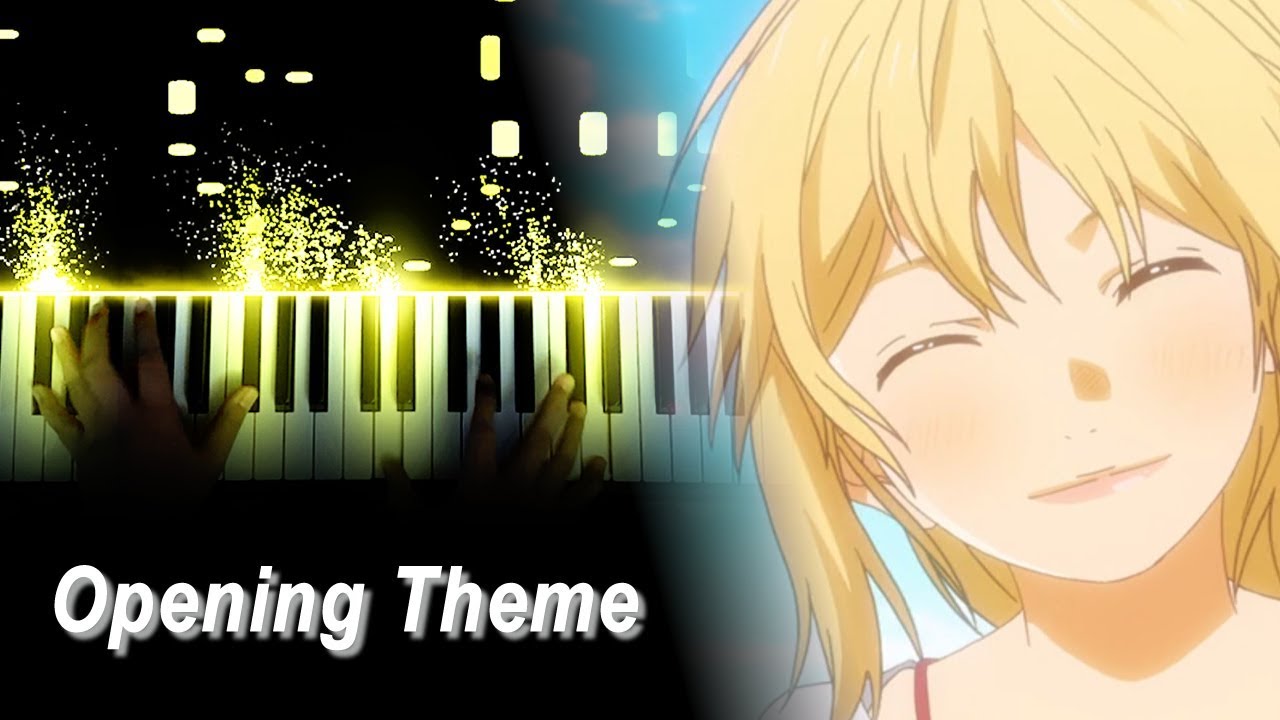 Hikaru Nara-Your Lie in April OP Stave Preview 1