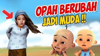 Opah Berubah jadi Muda dan Cantik , Upin ipin Kaget ! GTA Lucu