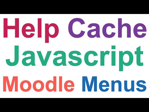 Help! How to Enable Cache Javascript on Moodle and Not Compromise the Menus