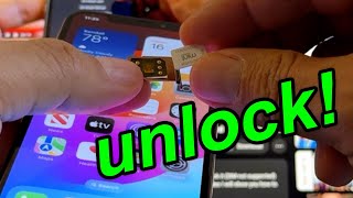 How to Unlock iPhone SIM Not Supported - MKSD Ultra Unlock Card RSIM Chip