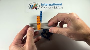 How to Install Jumpers (insertion bridges) into DIN Rail Terminal Blocks