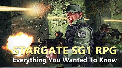 Stargate SG-1 Roleplaying Game - Everything You Wanted To Know About Wyvern Gaming