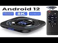 Transpeed Android 12 TV BOX Allwinner H618 Dual Wifi 32G64G Quad Core Cortex A53 Support 8