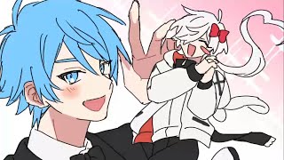 【手描き】水凪自由の完璧なスピードデート【#あたたかくなる切り抜き 】