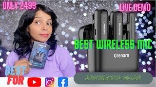 Rs.2499 Wireless Mic for Mobile | Best Budget Microphone for YouTube?