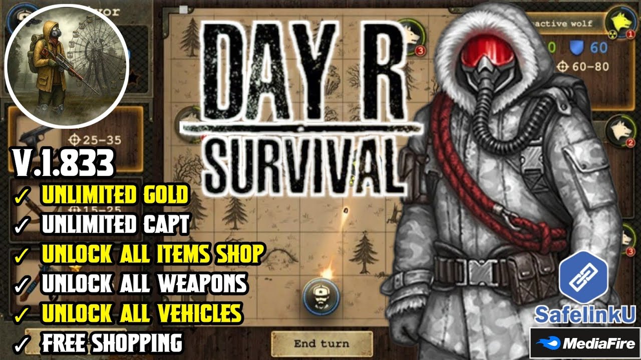 UPDATE ‼️ DAY R SURVIVAL MOD APK VERSI TERBARU 1.833