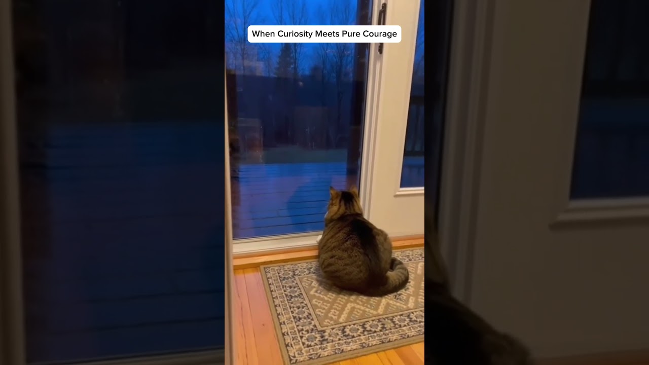 The Standoff: A Concept of Feline Bravery 