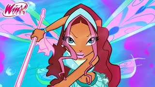 Winx Club  1 HOUR | Top Cool Moments with Aisha | 3 Full Episodes