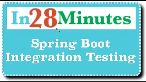 Spring Boot Integration Testing - For Rest Web Services