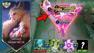 Download Lagu THIS LANCELOT BUILD IS ILLEGAL! 💀 LANCELOT 1 HIT DELETE BUILD IS BACK!? - MLBB MP3