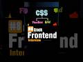 CSS Grid VS Flexbox #css #frontend #interview #coding #javascript #backend #job #infosys #tcs #wipro