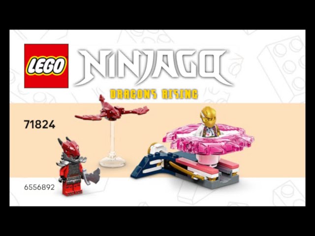LEGO Instructions | NINJAGO | 71824 | Sora's Dragon Spinjitzu