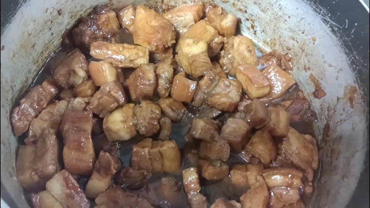HOW TO COOK PORK ADOBO WITH SPRITE & OYSTER SAUCESIMPLE OFW LIFE YouTube