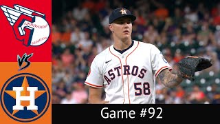 Astros VS Guardians Condensed Game 7/8/25