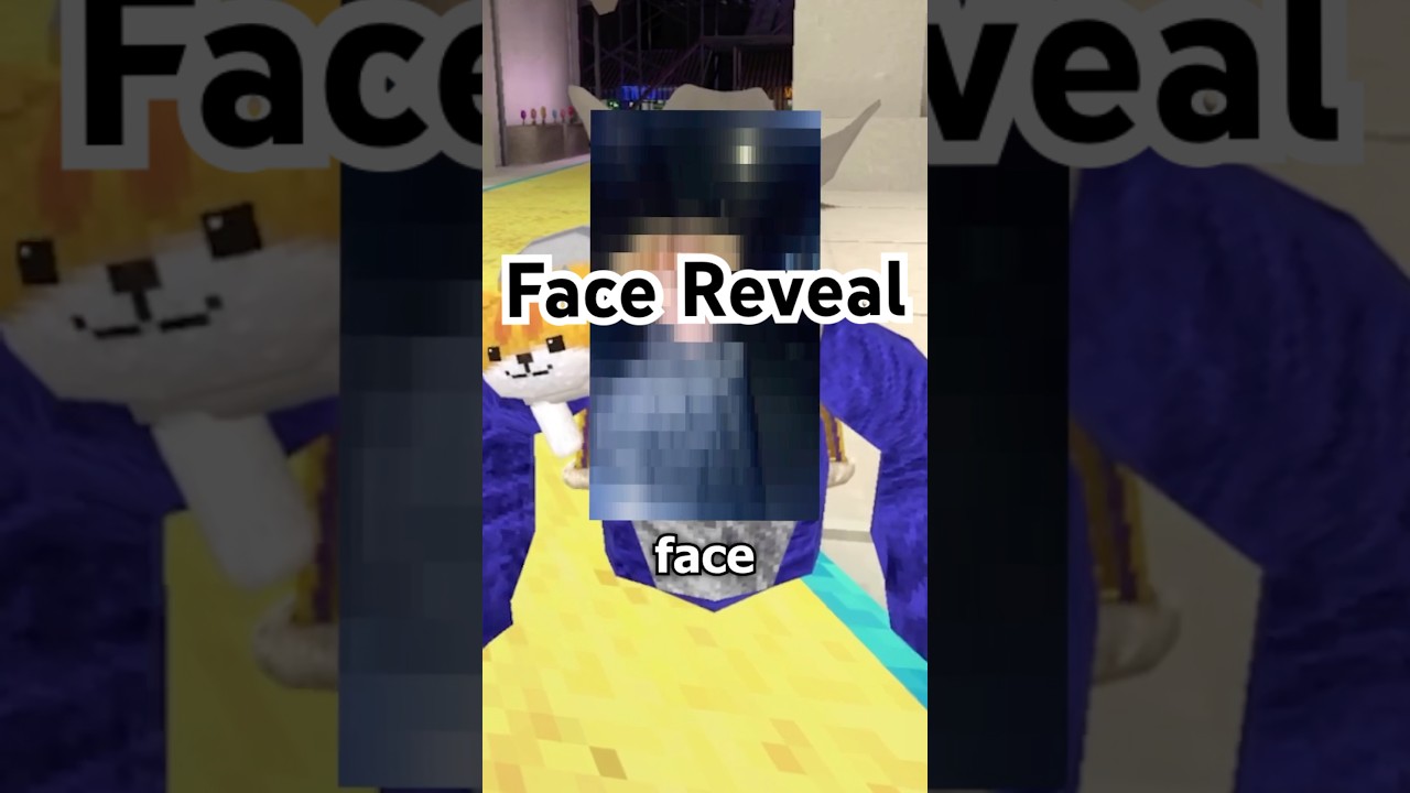 👍 for Face Reveal 