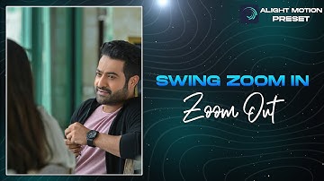 Swing Zoom In + Zoom Out Transition In Alight Motion 🔥💥 | Telugu | CRAZY TECH