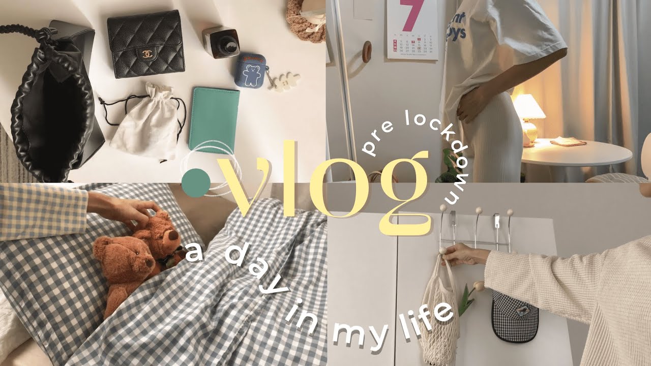 Vlogꔛ 🕰 🥣 pre-lockdown,WFH, เปิดกรุกางเกงยีนส์,what’s in my bag,ลองกางเกงในซับประจำเดือน,ฉีดวัคซีน