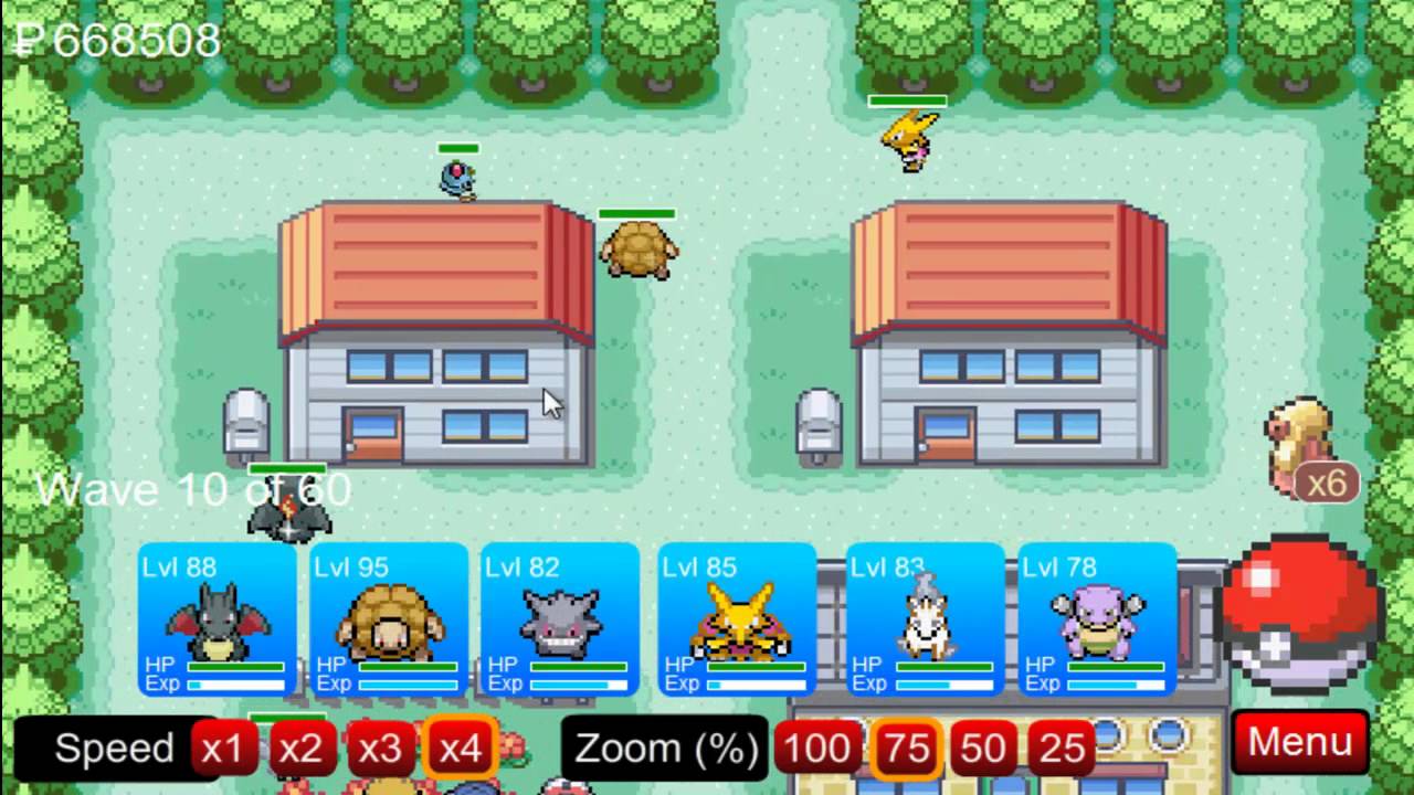 (PTD) Pokemon Tower Defence part 64 Pallet Town YouTube