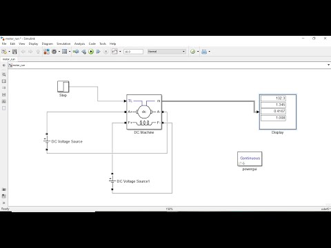 how to use dc motor in simulink | dc motor in simulink
