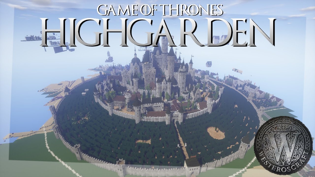 Highgarden Minecraft Westeroscraft Youtube