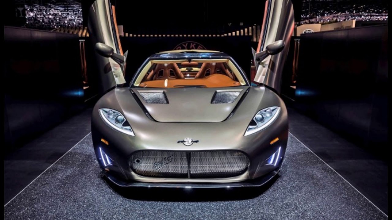 Debuts New 2018 Spyker C8 Preliator - YouTube