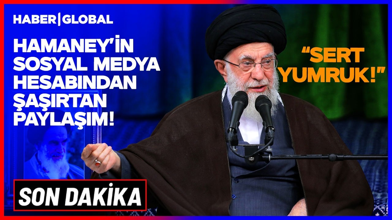 SON DAKİKA | İRAN'DA NELER OLUYOR? Hamaney'in Sosyal Medya Hesabından Şok Eden Paylaşım!