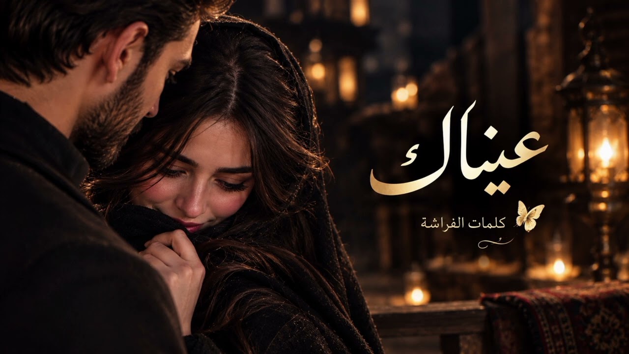 عيناك | حين تصبح العينان وطنًا ❤️ | كلمات الفراشة | Suno AI