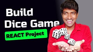 Build A Dice Game With REACT | React Project For Beginners in Hindi | React Practice Project 1 screenshot 3