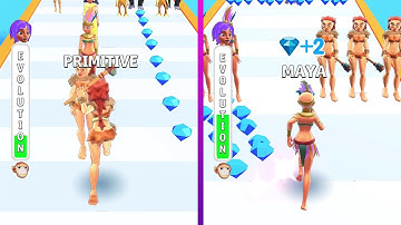 Evolution Run 3D - All Levels Gameplay Walkthrough Android,ios (Levels 6-7)