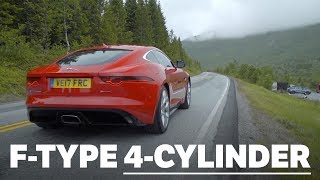 Jaguar F-Type Four-Cylinder: Pure Engine And Exhaust Noise