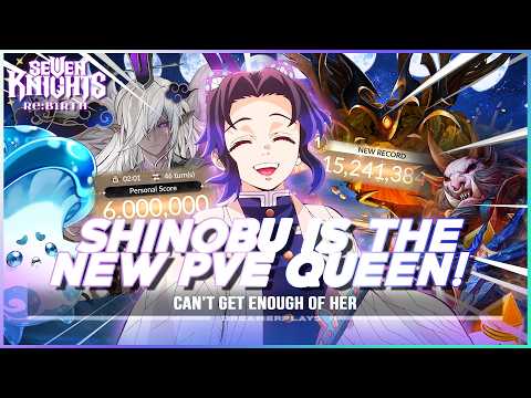 Seven Knights Re:BIRTH: Shinobu PvE Boss & Speedrun Build Guide