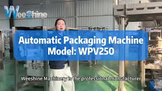 Weeshine WPV250 Automatic Vertical Packaging Machine