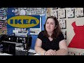 How to organize a small sewing space with Ikea products