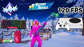 Fortnite Unreal Ranked Reload On Xbox Series S | Keyboard & Mouse Gameplay | 120 FPS | 4K