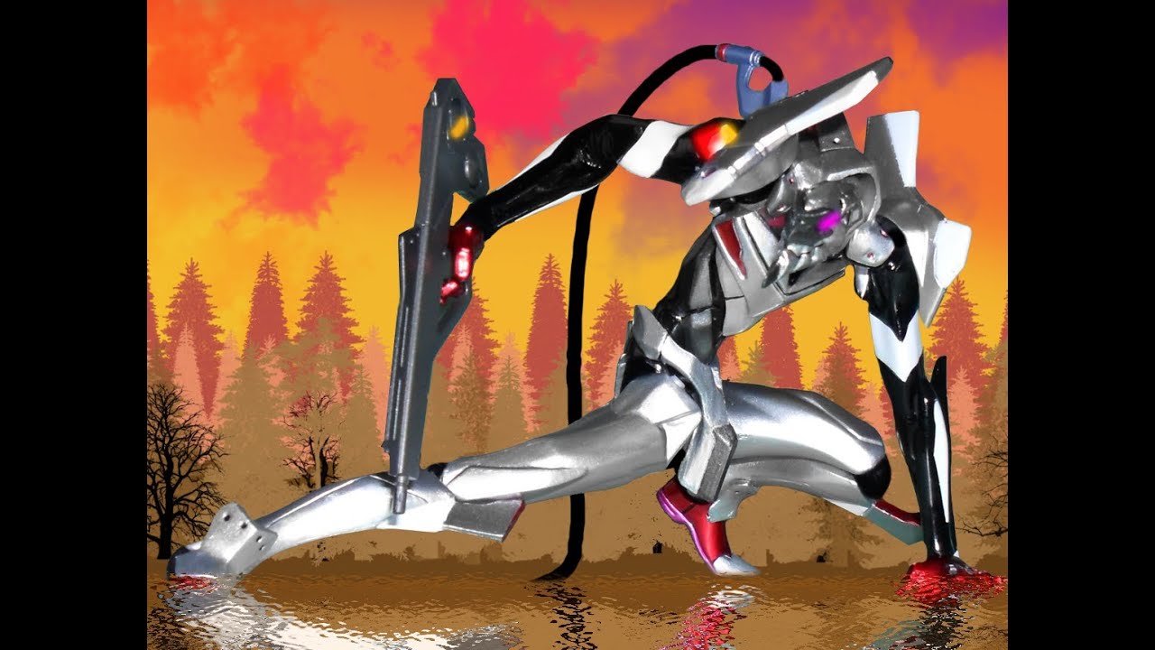 Revoltech Evangelion 04 And Evangelion Mark 06 Limited Edition Set Review Youtube