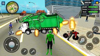 Spider Rope Hero Ninja Gangster Crime Vegas City #6 - Fun with Sticky Bombs - Android Gameplay screenshot 4