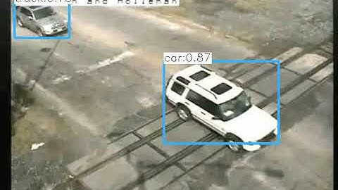 level crossing object classification using YOLO OpenCV