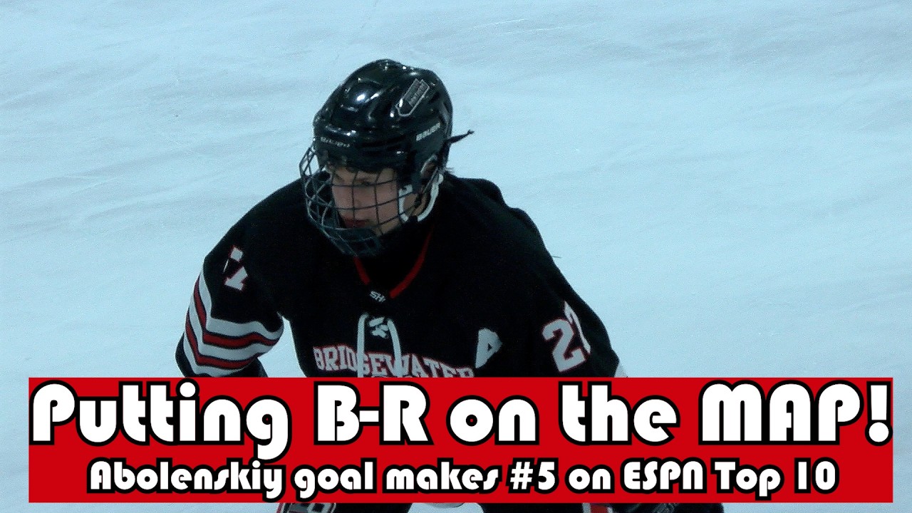 Бриджуотер-Раритан 6 Хиллсборо 3 | Хоккей среди старших классов | Хет-трик Саши Аболенского