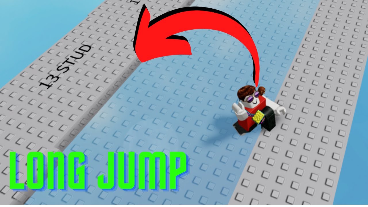 ⁣How To Long Jump NEW METHOD | Roblox