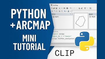 Automatiza ArcMap con Python:  Clip - Tutorial Express