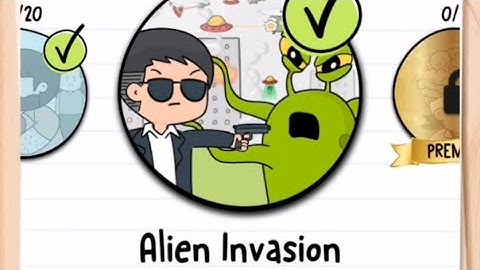 Brain Test 2 Alien Invasion all levels 1-20