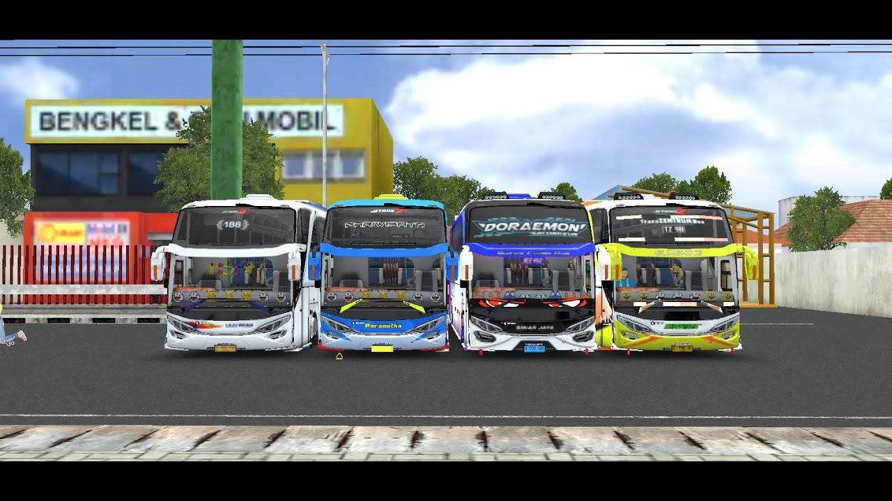 LIVE BUSSID PAGI AJOJING